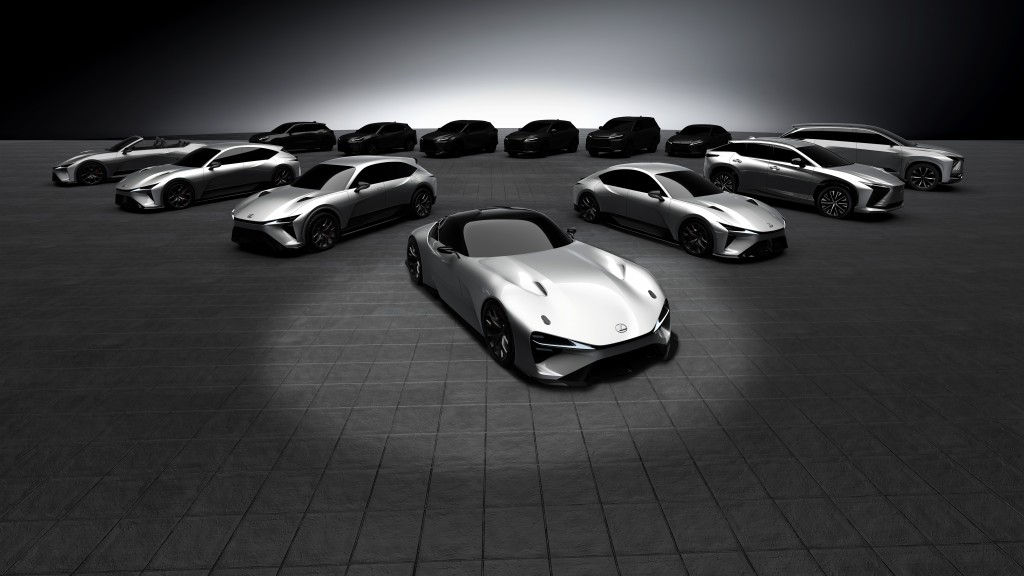 Lexus akkumulatoros elektromos modellek 2030 ig