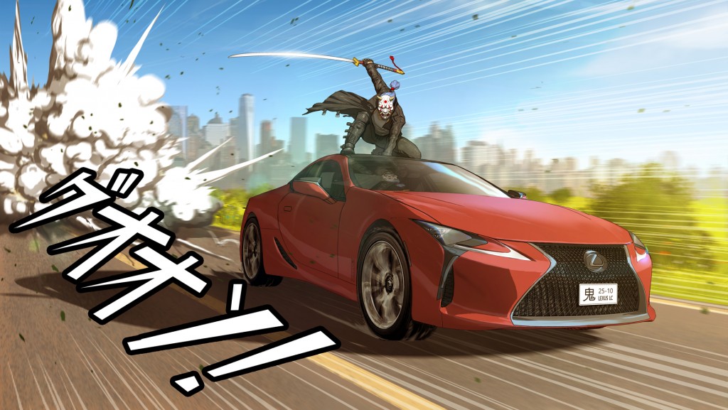 Lexus LC manga